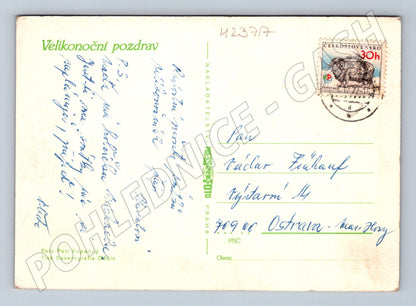 Pohlednice Velikonoční pozdrav kraslice (M23717)