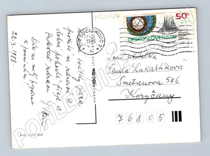 Pohlednice Velikonoční motiv kraslice 1988 (M23724)