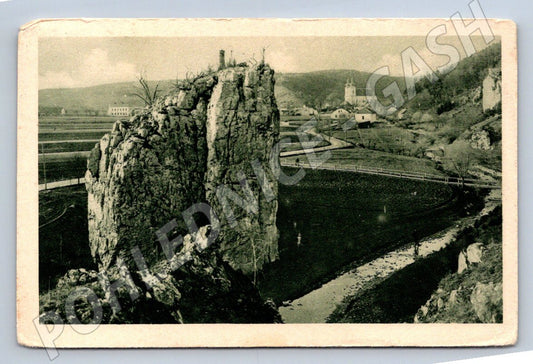 Pohlednice Hřebenáč u Sloupu Morava 1923 (M2374)