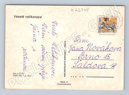 Pohlednice Velikonoční kraslice (M23748)