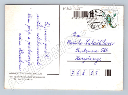 Pohlednice velikonoční vejce a třešňový květ 2003 (M23755)
