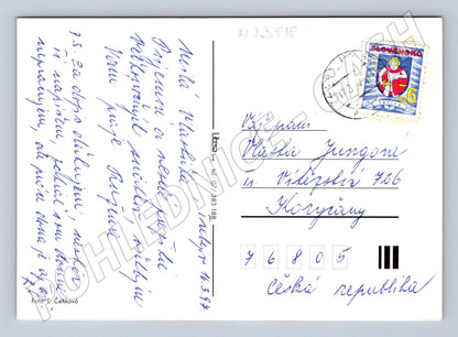 Pohlednice Slovensko Velikonoční košík kraslice (M23818)