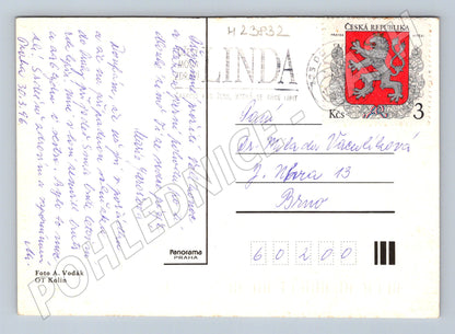 Pohlednice Velikonoční vajíčka a kočičky 1996 (M23832)