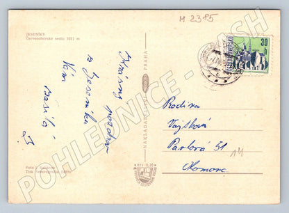 Pohlednice Jeseníky Červenohorské sedlo (M2385)