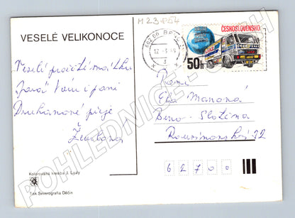 Pohlednice Josef Lada Velikonoce 1984 (M23854)