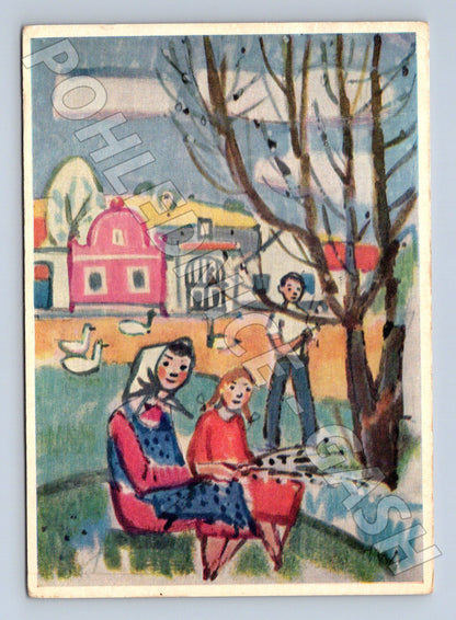 Pohlednice Velikonoce dětský motiv (M23877)