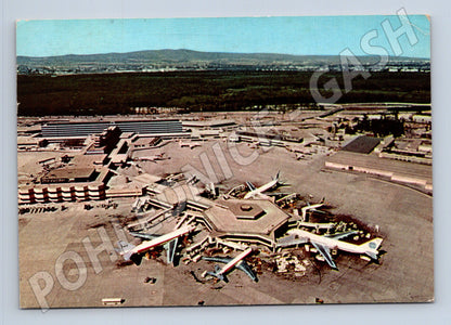 Pohlednice Německo letiště letadla 1976 (M23912)