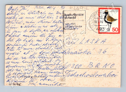 Pohlednice Německo letiště letadla 1976 (M23912)