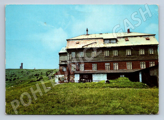 Pohlednice Králický Sněžník chata na vrcholu raz (M2392)
