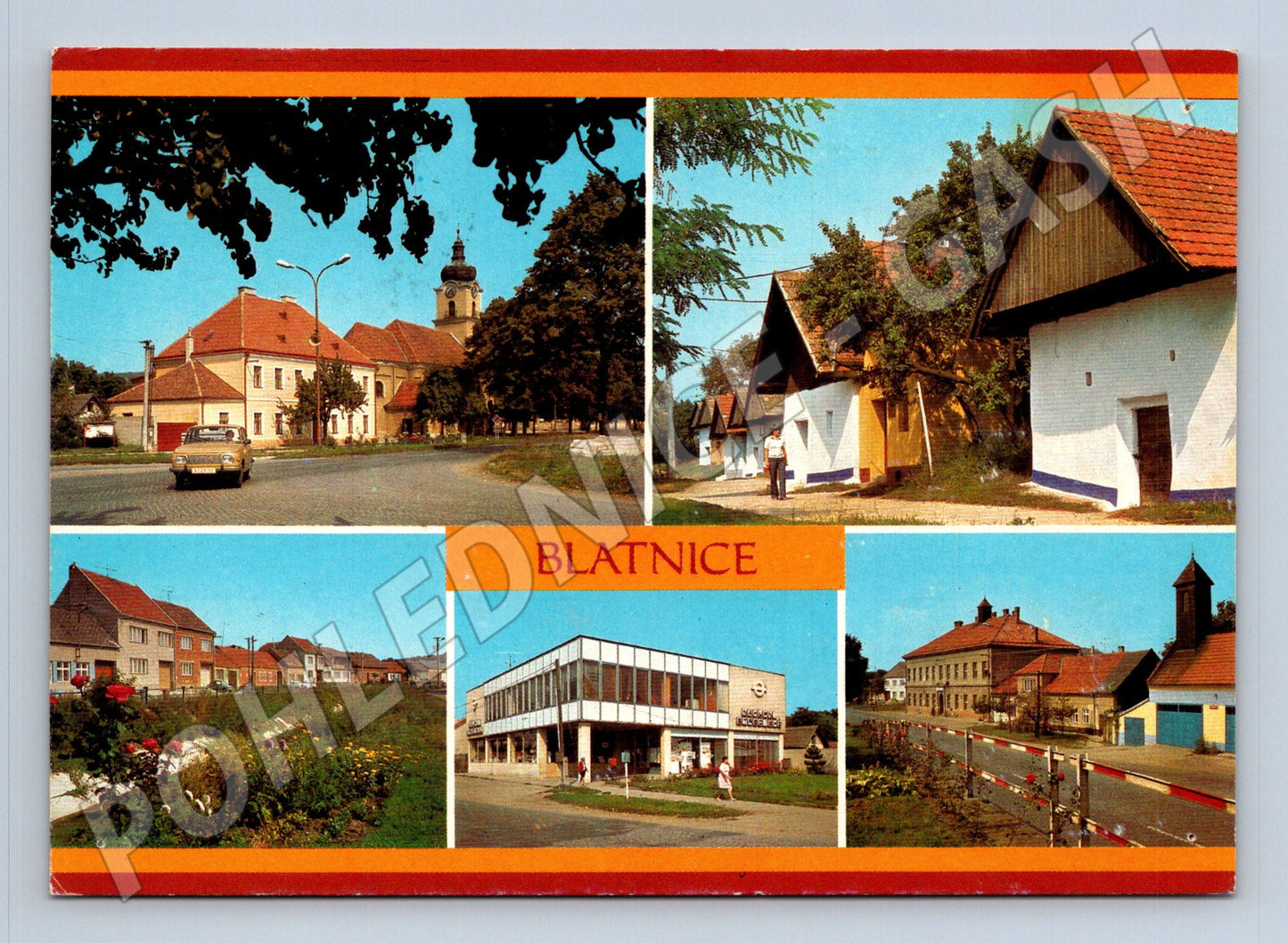 Pohlednice Blatnice více pohledů (M23935)