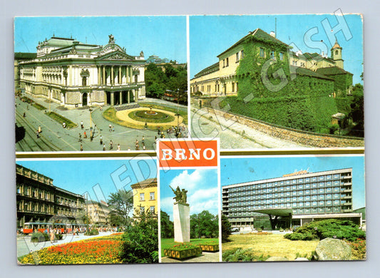 Pohlednice Brno různé pohledy 1969 (M23939)