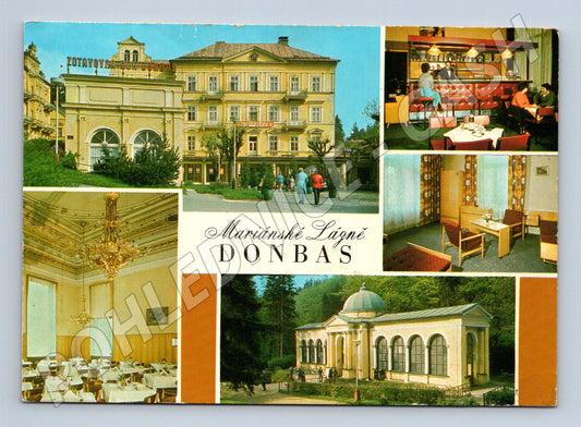 Pohlednice Mariánské Lázně Donbas 1978 (M23945)