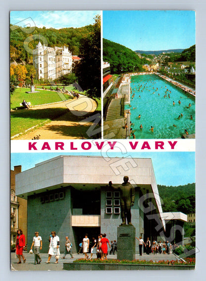 Pohlednice Karlovy Vary více motivů (M23947)