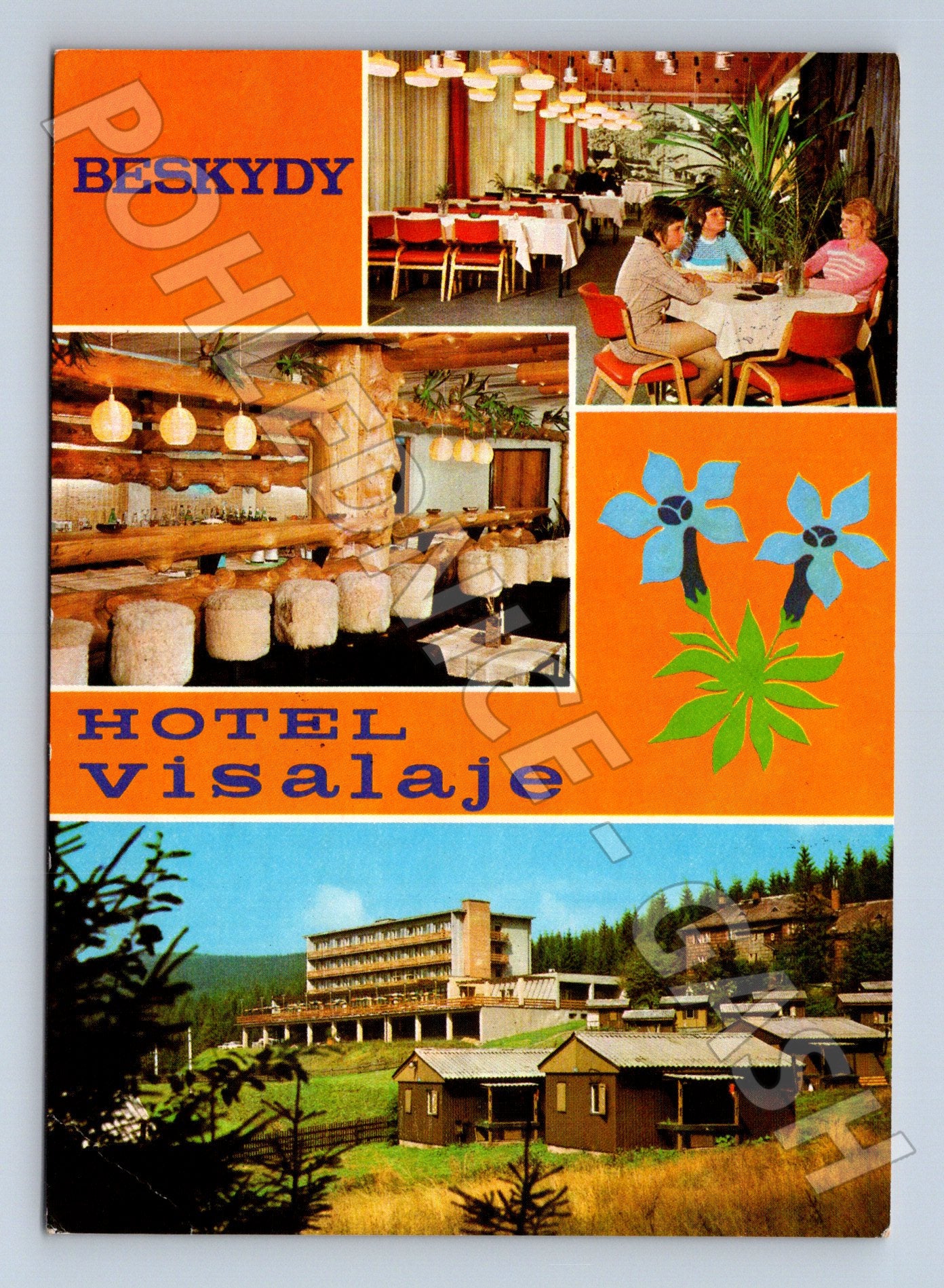 Pohlednice Krásná Beskydy Hotel Visalaje (M23951)