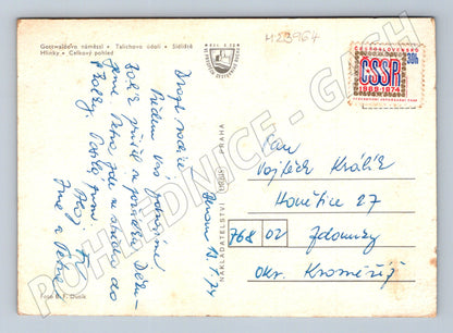 Pohlednice Beroun různé pohledy 1972 (M23964)