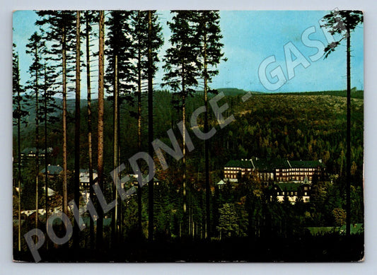 Pohlednice Karlova Studánka lázně raz 1970 (M2397)
