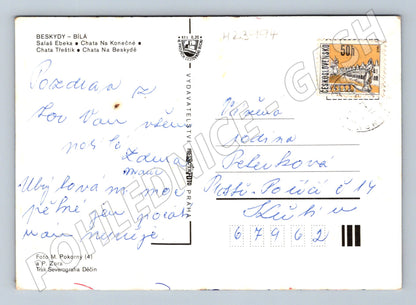 Pohlednice Beskydy chalupy a příroda (M23994)