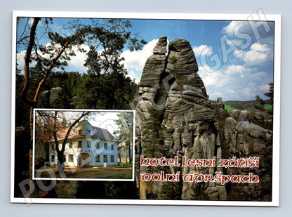 Pohlednice Dolní Adršpach Adršpašské skály hotel Lesní zátiší (M24004)