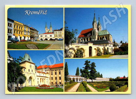 Pohlednice Kroměříž různé pohledy (M24006)