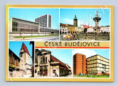Pohlednice České Budějovice různé motivy 1969 (M24016)