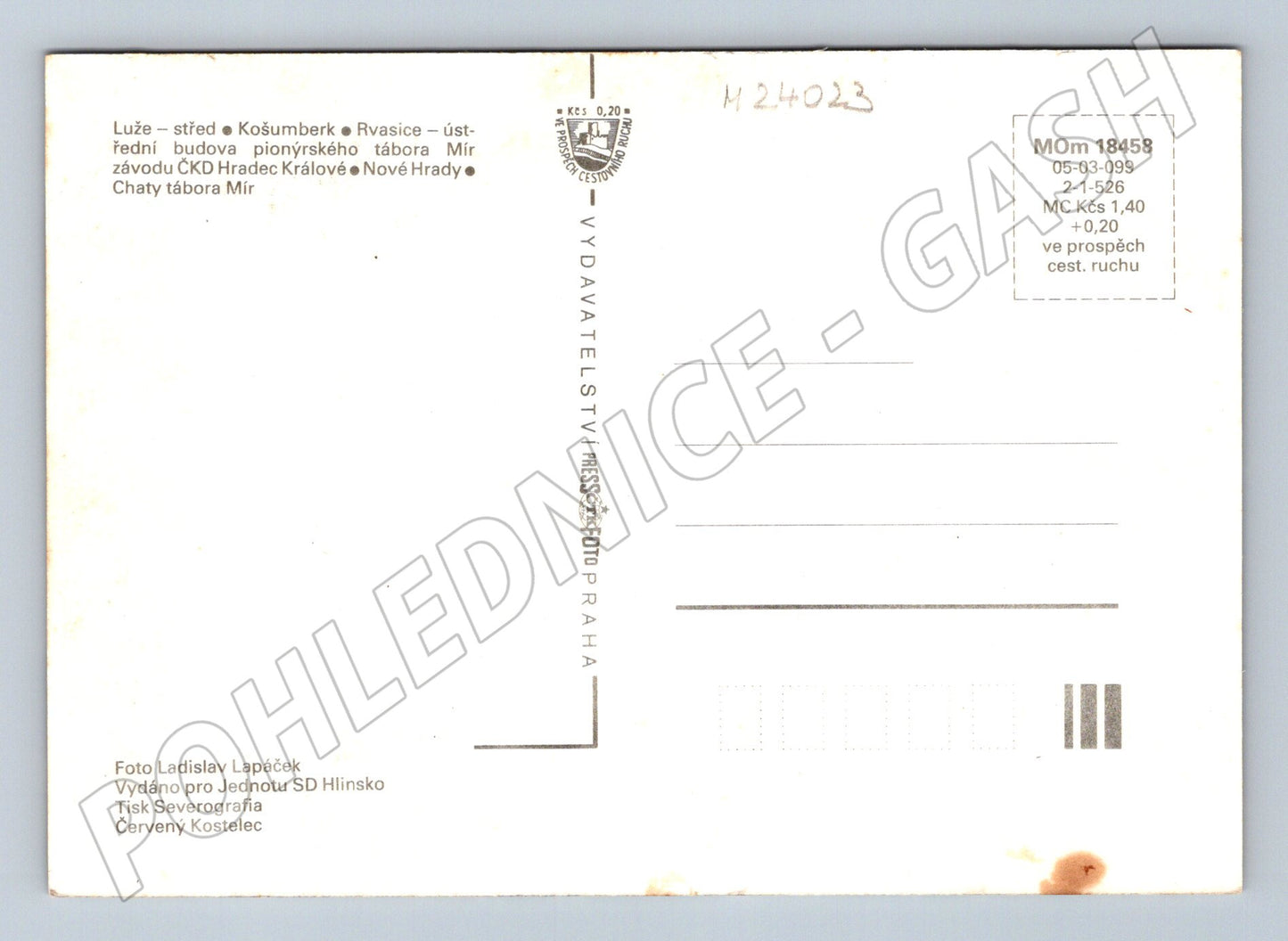 Pohlednice Luže Nové Hrady vícepohledová (M24023)