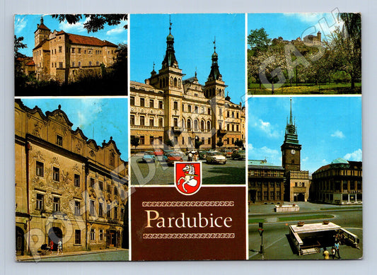 Pohlednice Pardubice historické centrum (M24029)