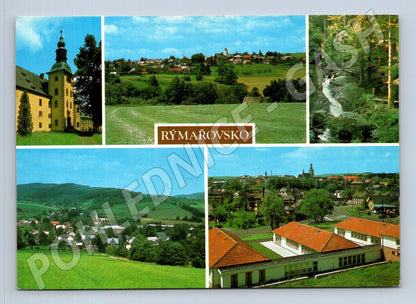 Pohlednice Rýmařovsko různé pohledy 1982 (M24031)