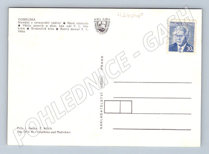 Pohlednice Dobruška koláž pohledů (M24048)
