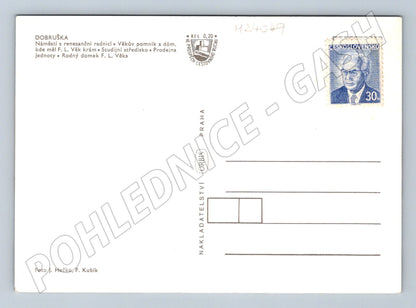 Pohlednice Dobruška více pohledů (M24049)