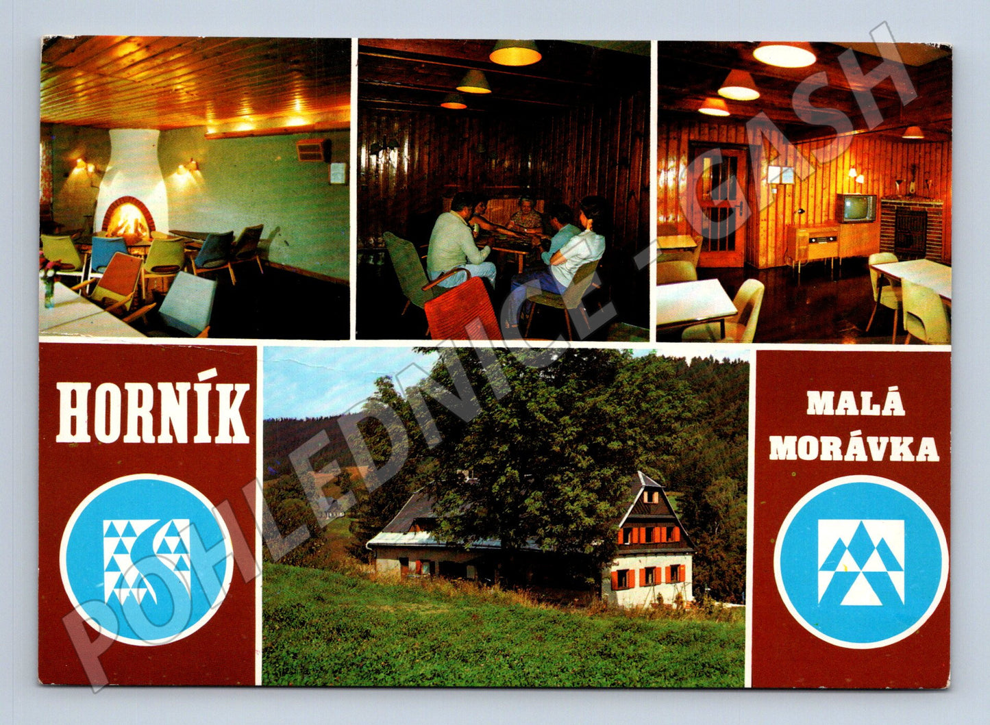 Pohlednice Malá Morávka rekreační středisko Horník 1984 (M24051)