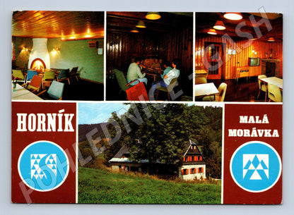 Pohlednice Malá Morávka rekreační středisko Horník 1984 (M24051)