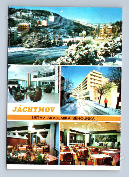 Pohlednice Jáchymov Ústav akademika Běhounka 196x (M24052)