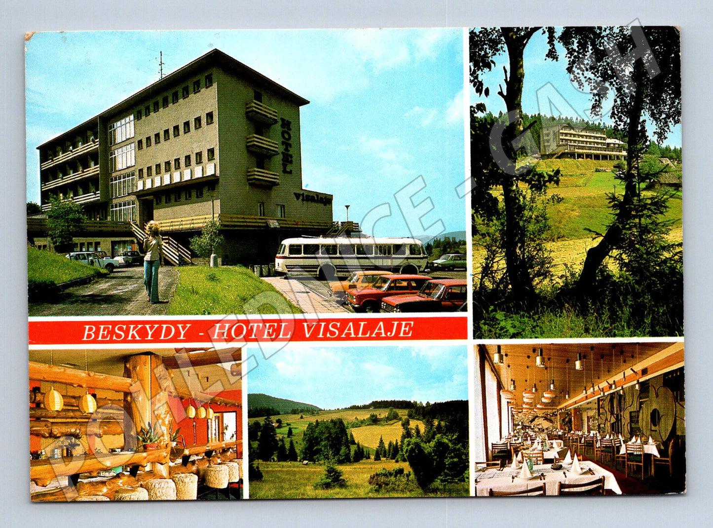Pohlednice Beskydy Hotel Visalaje 1985 (M24063)