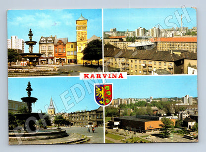 Pohlednice Karviná různé pohledy 1983 (M24066)