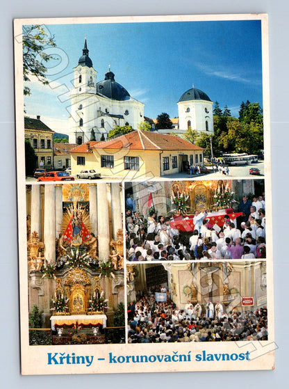 Pohlednice Křtiny Korunovační slavnost 1997 (M24093)