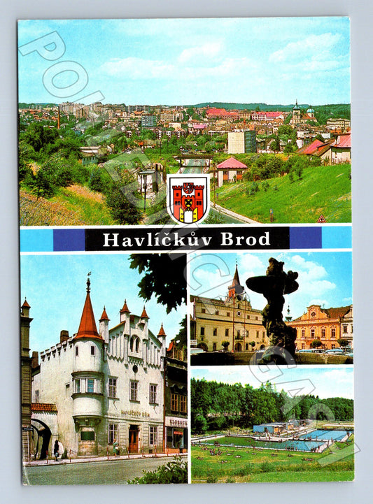 Pohlednice Havlíčkův Brod město koláž (M24105)