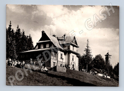 Pohlednice Kozubová chata Beskydy 1948 (M24114)