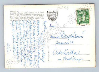 Pohlednice Kroměříž zámecká kolonáda 1959 (M24123)