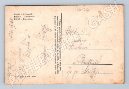 Pohlednice Brno Výstaviště Výstava soudobé kultury 1928 (M24126)