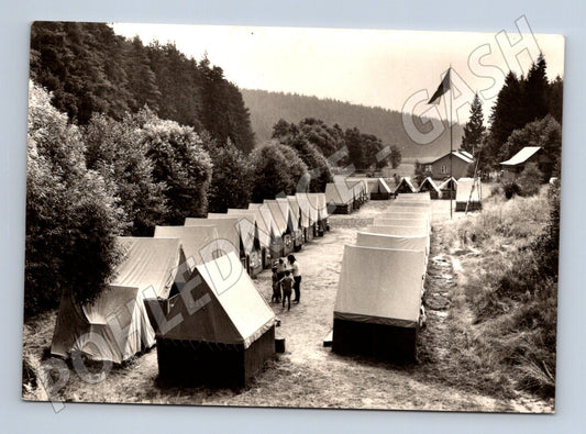 Pohlednice Bory Žďár n. Sáz. dětský letní tábor (M24130)