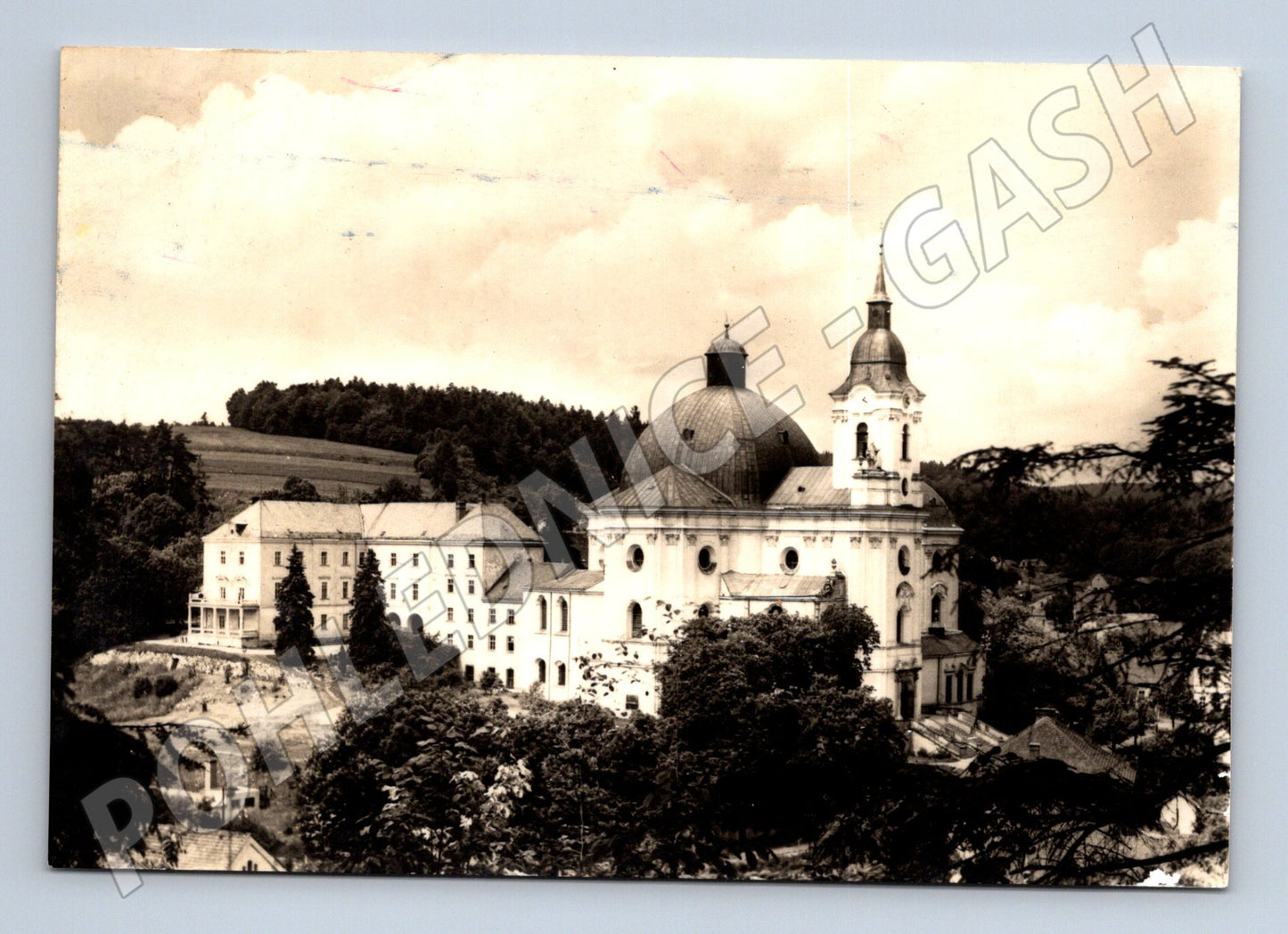 Pohlednice Křtiny Kostel P. Marie (M24148)