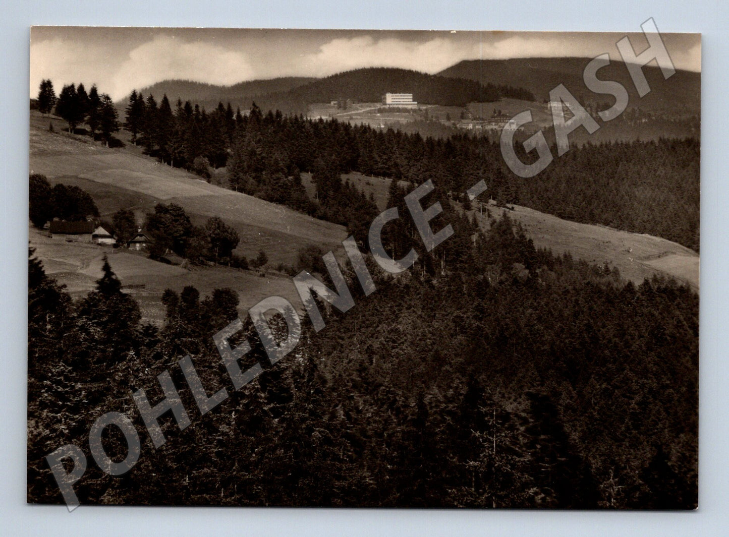 Pohlednice Beskydy Bílý Kříž od Gruně (M24152)