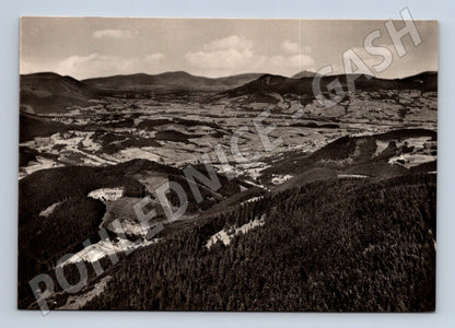 Pohlednice Beskydy výhled z Lysé hory na Ondřejník (M24153)