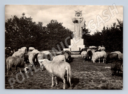 Pohlednice Beskydy Radhošť socha Radegasta (M24154)