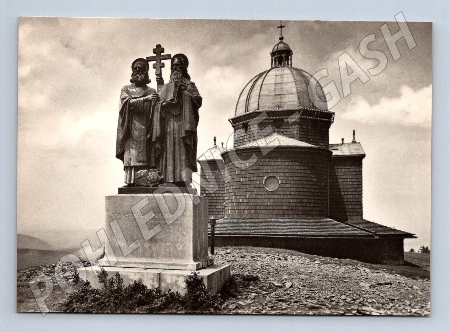 Pohlednice Radhošť Kaple a sousoší sv. Cyrila a Metoděje (M24155)
