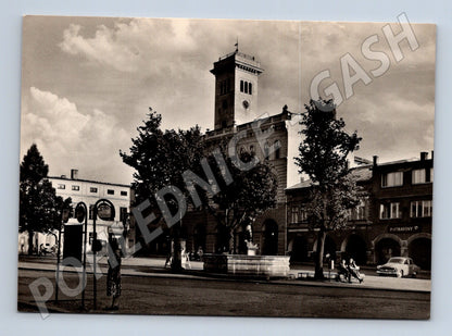 Pohlednice Frenštát pod Radhoštěm náměstí Míru radnice (M24157)