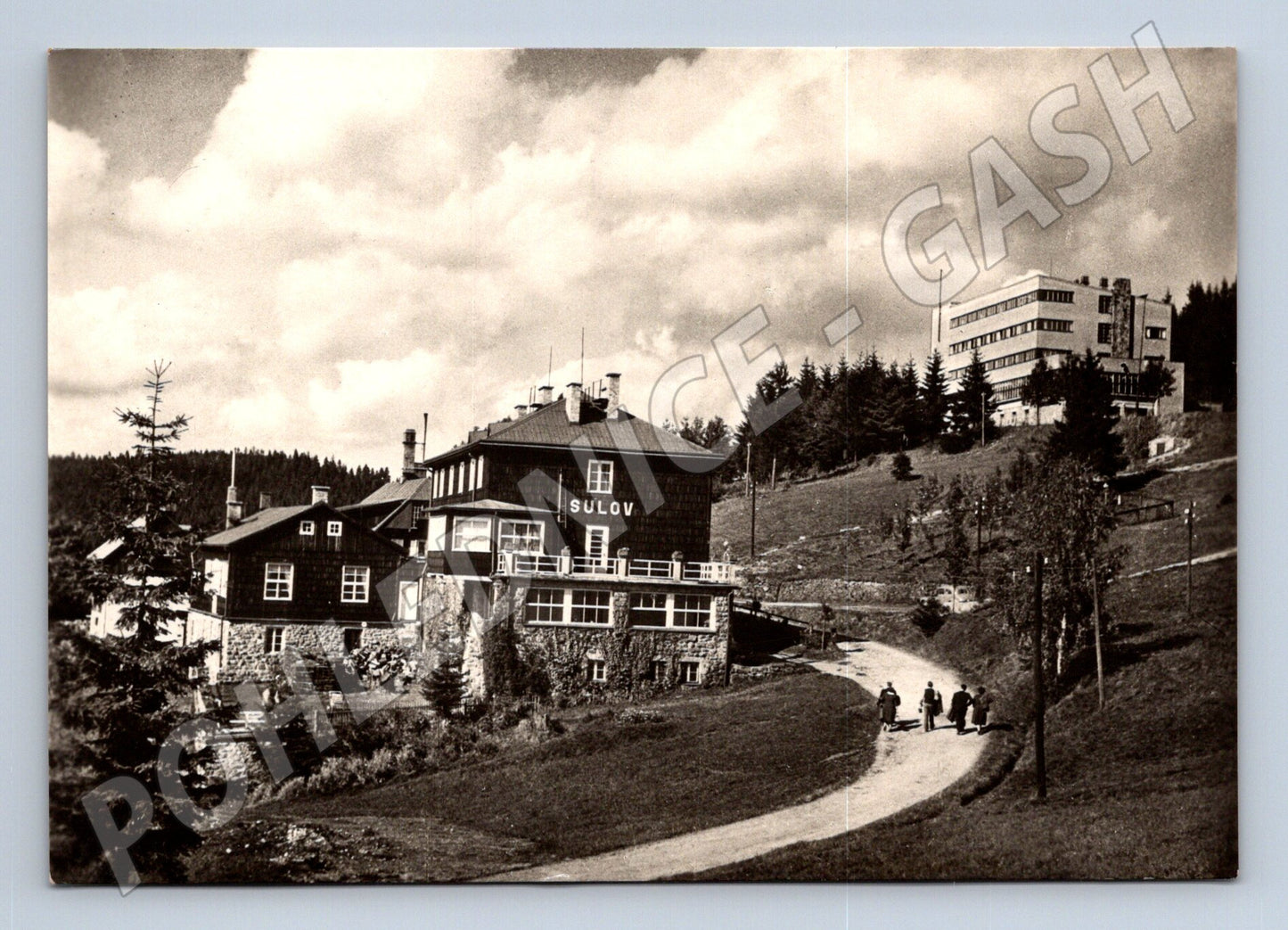 Pohlednice Beskydy Bílý Kříž Zotavovna ROH SULOV (M24164)