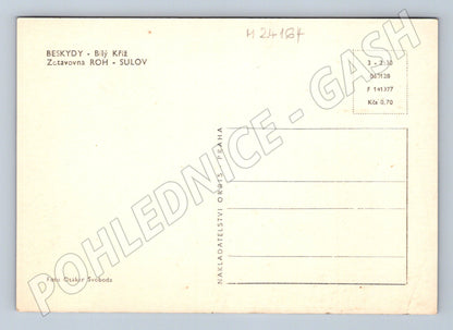 Pohlednice Beskydy Bílý Kříž Zotavovna ROH SULOV (M24164)