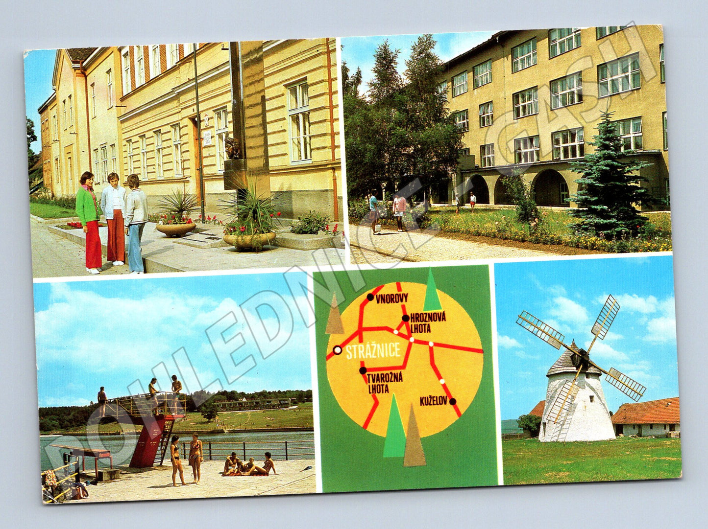 Pohlednice Okolí Strážnice 1974 (M24174)