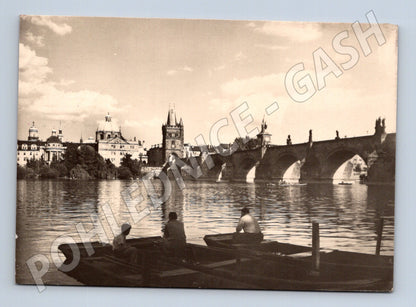Pohlednice Praha Karlův most 1960 (M24185)